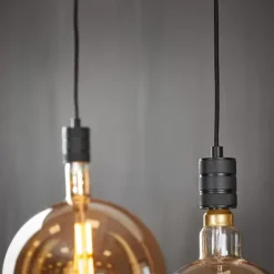 Candeeiros Pendentes-CASA Calex Candeeiro De Teto Preto