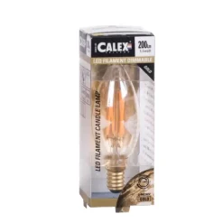 Lâmpadas Led-CASA Calex Candeeiro Vela 2100K