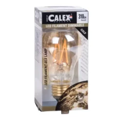 Lâmpadas Led-CASA Calex L Mpada Filamento 2100K