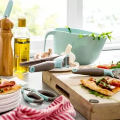 Facas Para Cortar-CASA Kitchen Corta-Pizza Cinzento, Azul