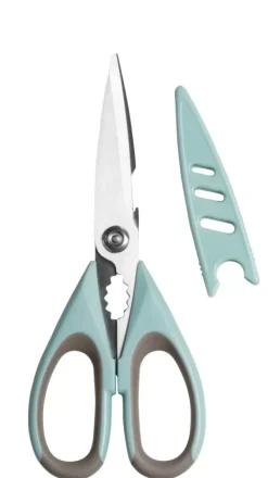 Instrumentos De Cozinha-CASA Kitchen Tesoura Cinzento, Azul