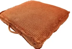 Almofadas-CASA Cesar Almofada Plana Terracota Vermelho