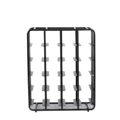 Acessórios De Vinho-CASA Chato Estante Para Vinho Preto