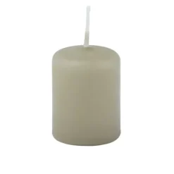 Velas-CASA Cilindro Vela Cil Ndrica Cinzento