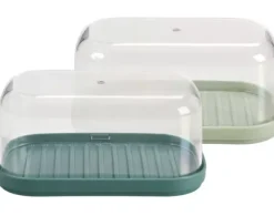 Instrumentos De Cozinha-CASA Cuisino Manteigueira Verde, Menta