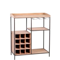 Estantes De Parede-CASA Damian Estante De Parede Preto