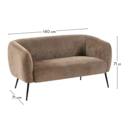 Sofás-CASA Davi Sof Caqui Verde