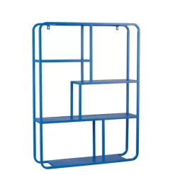 Estantes De Parede-CASA Dax Estante Para Pendurar Azul