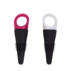 Acessórios De Vinho-CASA Divino Rolhas Para Vinho Conjunto De 2 Mistura De 2 Cores Cinzento Claro, Bord Us