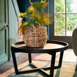 Mesas De Centro-CASA Draco Mesa De Centro Preto