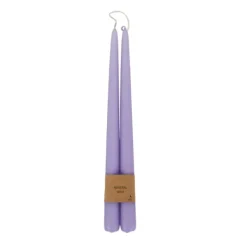 Velas-CASA Duo Vela Conjunto De 2 Roxo