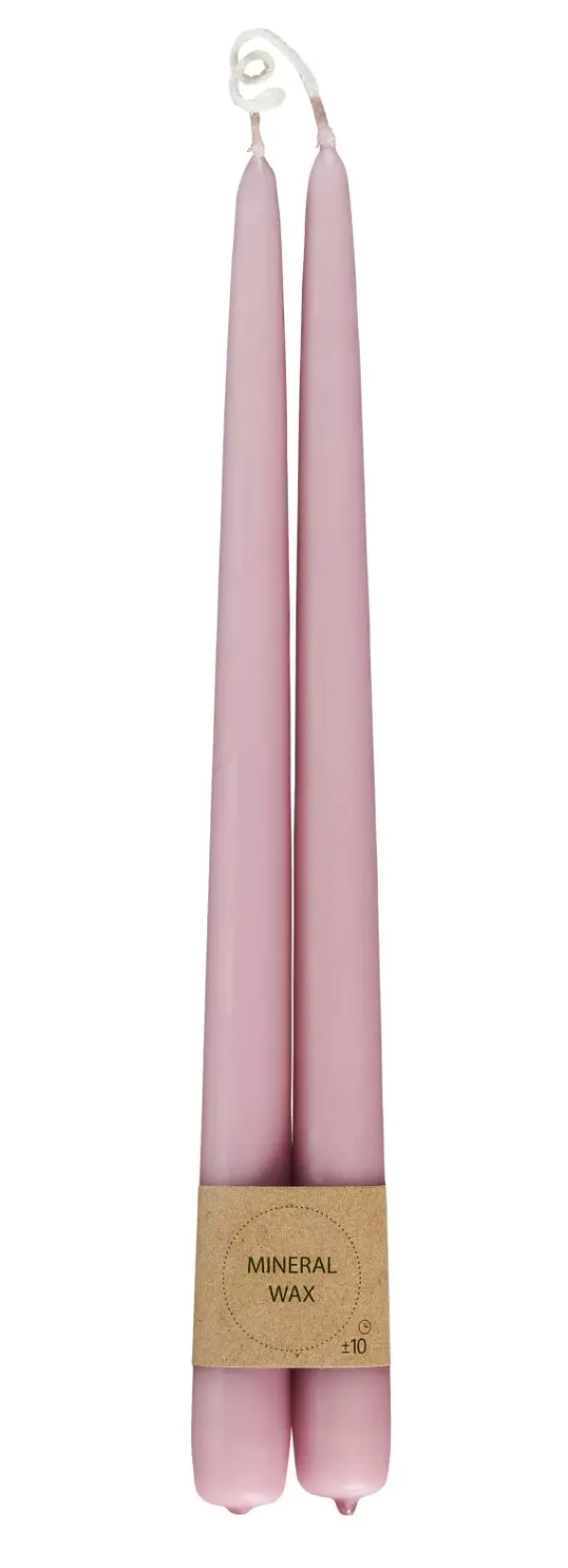 Velas-CASA Duo Velas Conjunto De 2 Rosa