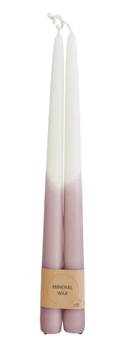 Velas-CASA Duo Velas Conjunto De 2 Creme, Multicolor