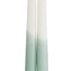 Velas-CASA Duo Velas Conjunto De 2 Creme, Menta, Multicolor