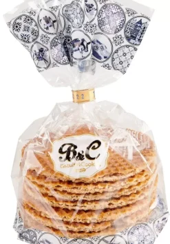 Alimentos-CASA Dutch Waffles De Margarina Com Xarope Azul