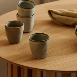 Canecas-CASA Earth Lagoon Caneca Claro Verde