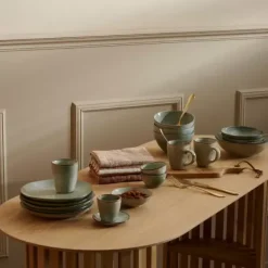 Canecas-CASA Earth Lagoon Caneca Claro Verde