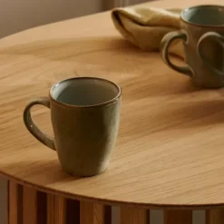 Canecas-CASA Earth Lagoon Caneca Com Pega Claro Verde