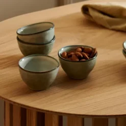 Tigelas-CASA Earth Lagoon Tigela Claro Verde