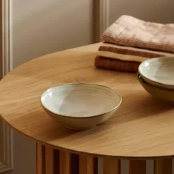 Tigelas-CASA Earth Marl Tigela Creme Bege