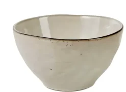 Tigelas-CASA Earth Marl Tigela Creme Bege