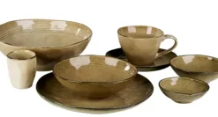 Canecas-CASA Earth Sand Caneca Claro Castanho