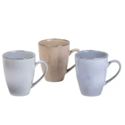 Canecas-CASA Earth Sand Caneca Com Pega Claro Castanho