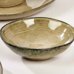 Tigelas-CASA Earth Sand Tigela Claro Castanho