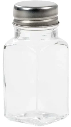 Potes Para Ervas-CASA Epices Espalha-Ervas Prateado, Transparente