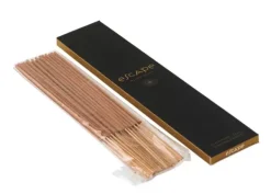 Produtos Perfumados-CASA Escape Black Oudh Incenso 30 Paus Preto