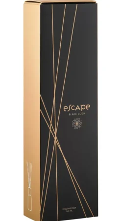 Produtos Perfumados-CASA Escape Black Oudh Leo Perfumado Preto
