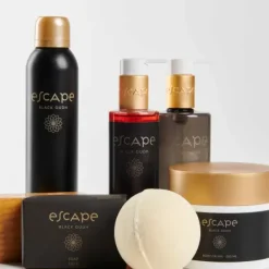 Cuidado De Corpo-CASA Escape Black Oudh Sabonete Em Distribuidor Preto