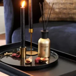 Produtos Perfumados-CASA Escape Golden Bliss Leo Perfumado Dourado, Bord Us Vermelho