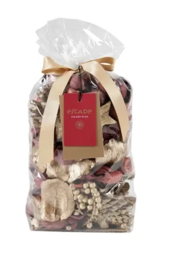 Produtos Perfumados-CASA Escape Golden Bliss Pot-Pourri Bord Us Dourado