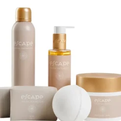 Cuidado De Corpo-CASA Escape Indian Inspiration Gel De Duche Em Frasco Bege