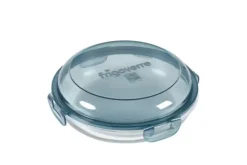 Pratos Para Forno-CASA Evolution Prato Para Forno Com Tampa Cinzento, Transparente