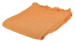 Mantas-CASA Felice Manta Cor-De-Laranja