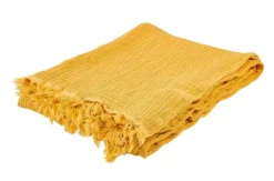 Mantas-CASA Felice Manta Ocre Amarelo
