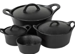 Pratos Para Forno-CASA Fero Forma Pequena Preto