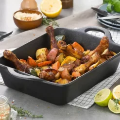 Pratos Para Forno-CASA Fero Prato Para Forno Preto