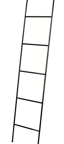 Móveis De Casa De Banho-CASA Ferro Escadote Preto