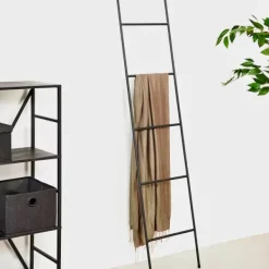 Móveis De Casa De Banho-CASA Ferro Escadote Preto