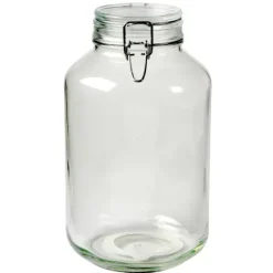 Boiões-CASA Fido Frasco Com Tampa De Press O Transparente