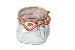 Boiões-CASA Fido Frasco Com Tampa De Press O Transparente