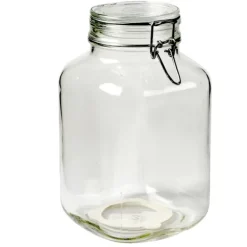 Boiões-CASA Fido Frasco Com Tampa De Press O Transparente