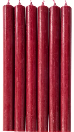 Velas-CASA Fina Velas Conjunto De 6 Bord Us