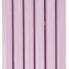 Velas-CASA Fina Velas Conjunto De 6 Roxo Claro