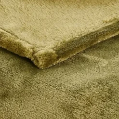 Mantas-CASA Flanella Manta Verde