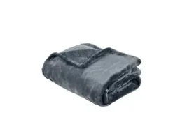 Mantas-CASA Flanella Manta Cinzento