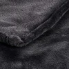 Mantas-CASA Flanella Manta Escuro Cinzento